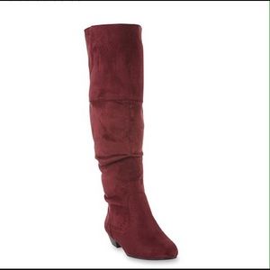 Brand new Suede knee high boots(3 colors available